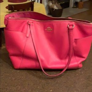 COACH Hot Pink Shoulder Bag
